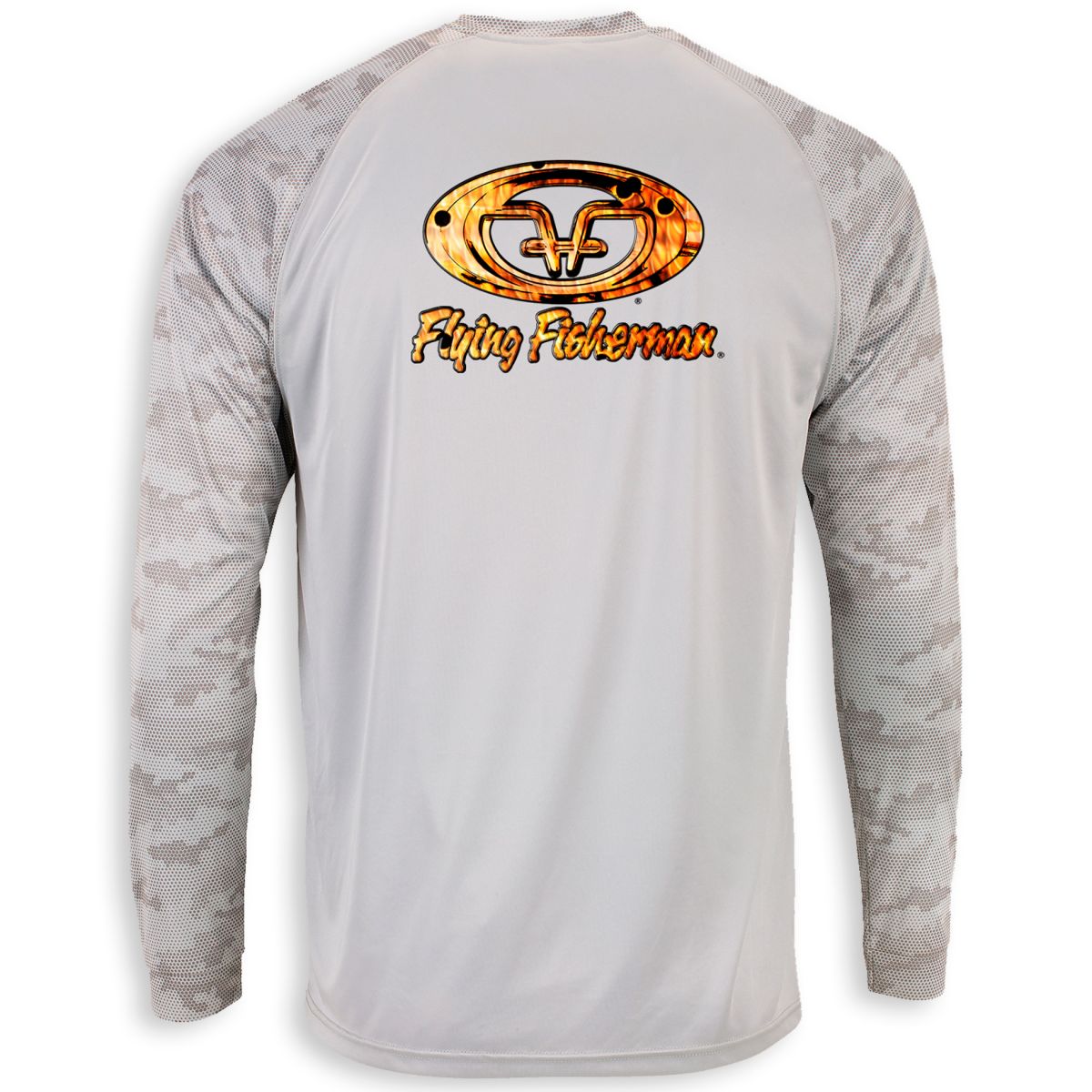 Redfish Skin L/S Performance Shirt Aluminum TL1419A