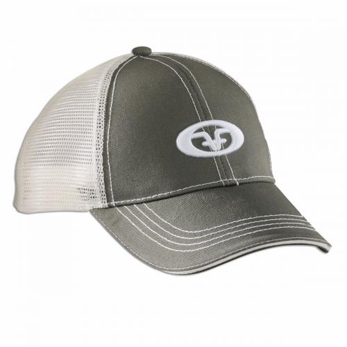 Logo Trucker Cap - Moss/Stone H1504 Logo Trucker Cap - Moss/Stone H1504