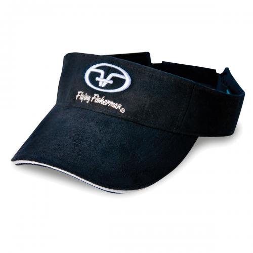 Microfiber Logo Visor Black HVS1501 Microfiber Logo Visor Black HVS1501