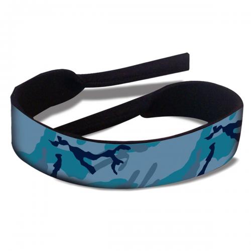 Blue Camo Soft Strap Retainer 7635BLU Blue Camo Soft Strap Retainer 7635BLU