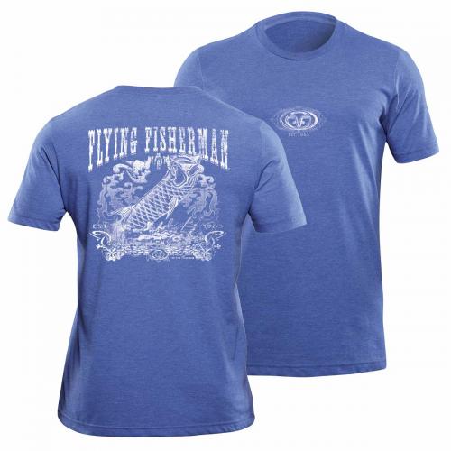 Tarpon Outlaw Tee Heather Royal Blue T1704R Tarpon Outlaw Tee Heather Royal Blue T1704R