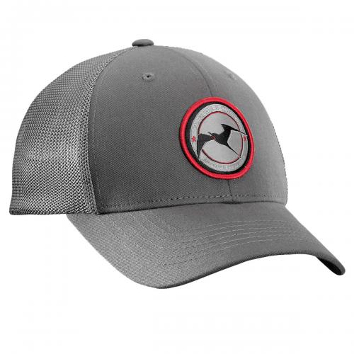 Early Bird Fitted Trucker Hat - Charcoal H1716 Early Bird Fitted Trucker Hat - Charcoal H1716