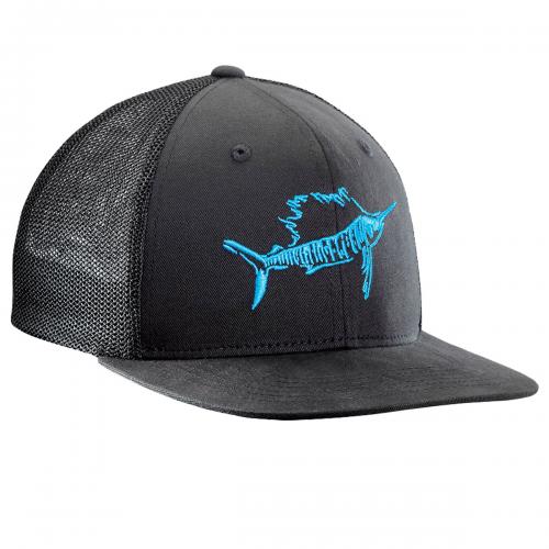 Sailfish Fitted Trucker Hat - Black H1725 Sailfish Fitted Trucker Hat - Black H1725