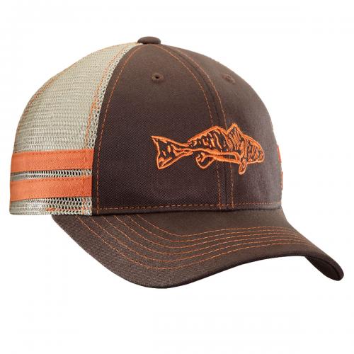 Redfish Trucker Hat - Chocolate/Khaki H1730 Redfish Trucker Hat - Chocolate/Khaki H1730