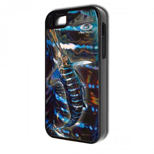 iPhone Case Jason Mathias STRIPED MARLIN PC70 iPhone Case Jason Mathias STRIPED MARLIN PC70