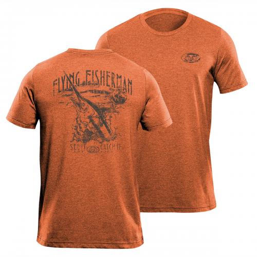 Moondance Tee Heather Orange T1702O Moondance Tee Heather Orange T1702O