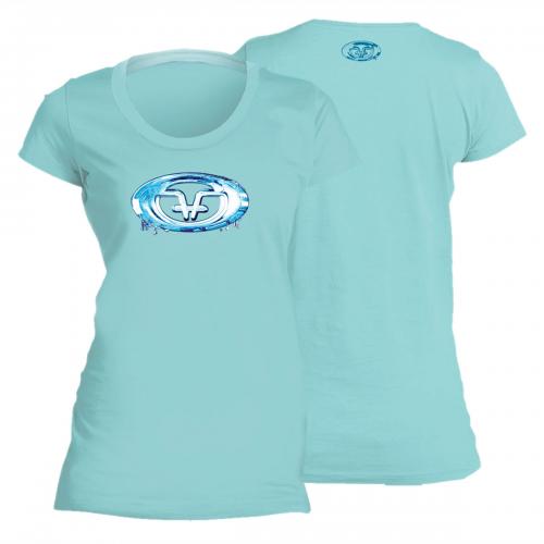 Water Logo Ladies Tee Chill T1708C Water Logo Ladies Tee Chill T1708C