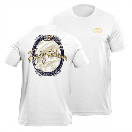 Beer Label Tee White T1711W Beer Label Tee White T1711W