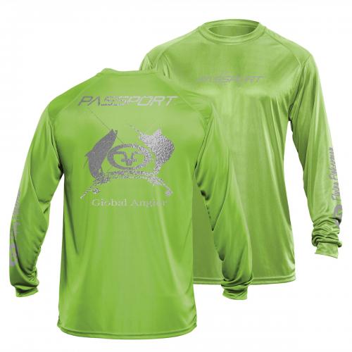 Passport L/S Performance Tee Lime TL1400L Passport L/S Performance Tee Lime TL1400L