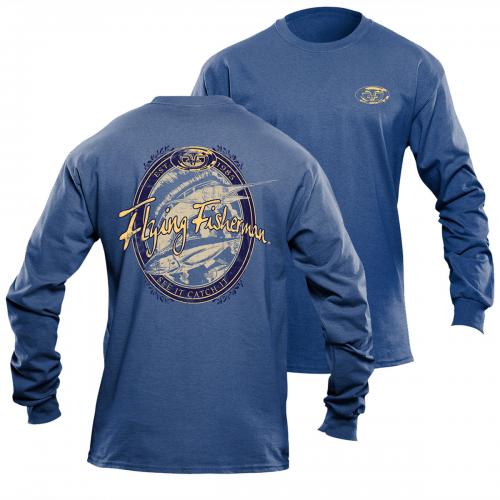 Beer Label L/S Tee Royal Triblend TL1711R Beer Label L/S Tee Royal Triblend TL1711R