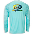 Mahi Skin L/S Performance Shirt Aqua TL1418A