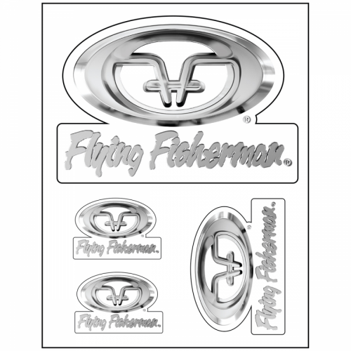 Flying Fisherman Logo Decal Sheet POP-04