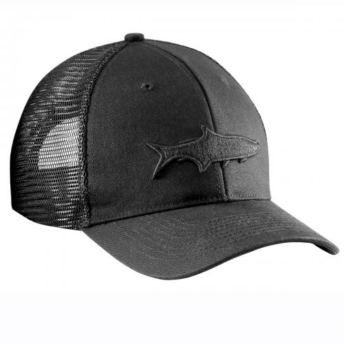 Tarpon Shadow Trucker Hat Black H1783 Tarpon Shadow Trucker Hat Black H1783