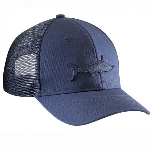 Marlin Shadow Trucker Hat Navy H1785 Marlin Shadow Trucker Hat Navy H1785