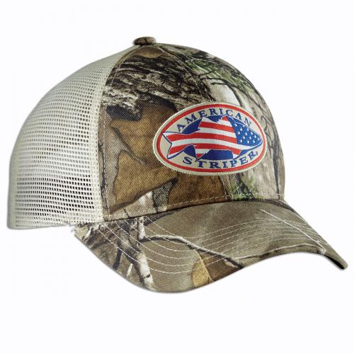 American Striper Realtree® Camo Trucker Hat H1755 American Striper Realtree® Camo Trucker Hat H1755
