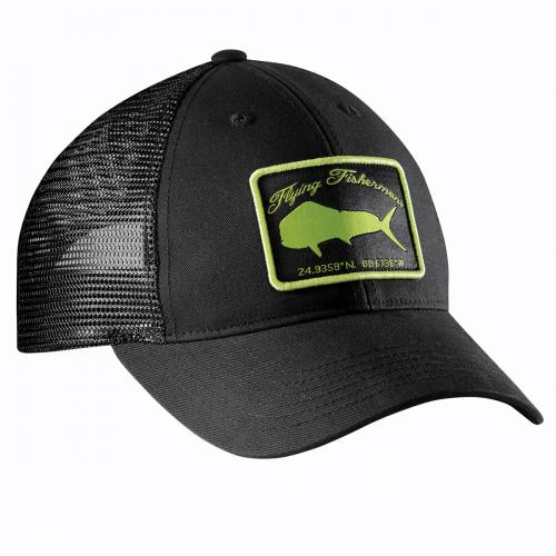 Mahi Trucker Hat - Black H1765 Mahi Trucker Hat - Black H1765