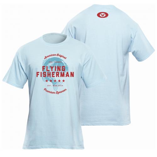 American Original T-Shirt Light Blue T1718B