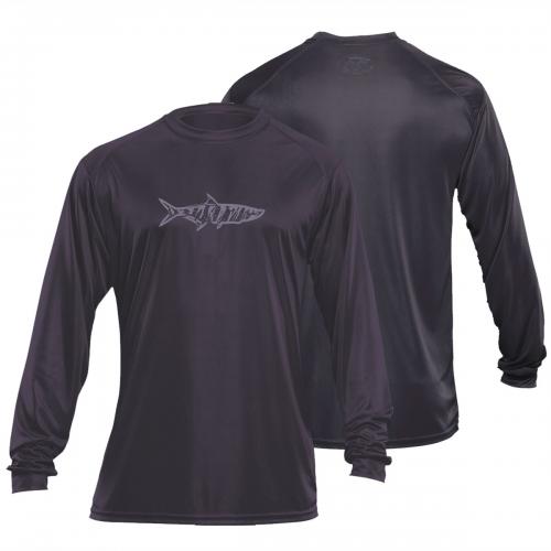 Tarpon L/S Performance Tee Charcoal TL1402C Tarpon L/S Performance Tee Charcoal TL1402C