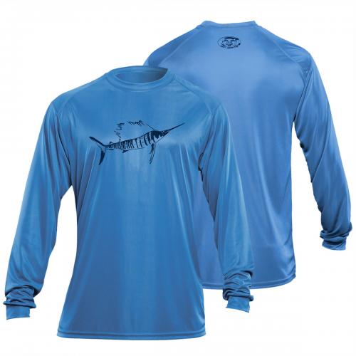 Sailfish L/S Performance Tee Carolina Blue TL1403B Sailfish L/S Performance Tee Carolina Blue TL1403B