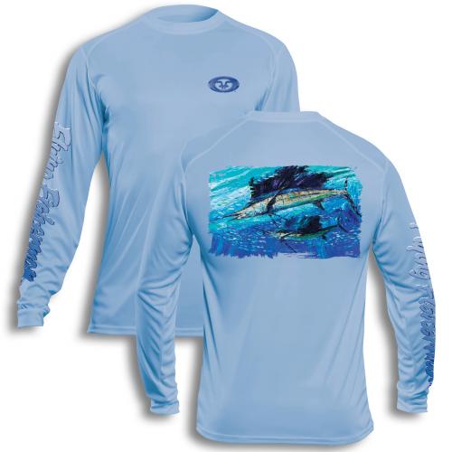 Pasta Sailfish Performance Tee Blue TL1410B Pasta Sailfish Performance Tee Blue TL1410B