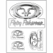 Flying Fisherman Logo Decal Sheet POP-04