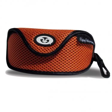 Sunglass Case Orange Mesh 7603