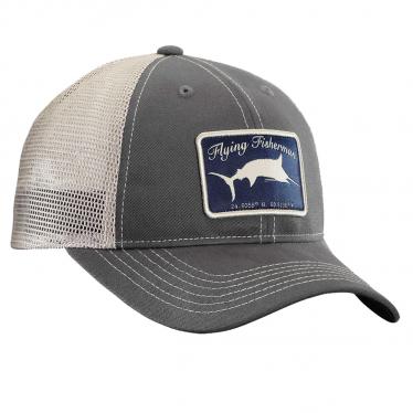 Marlin Trucker Hat - Graphite/Stone H1720