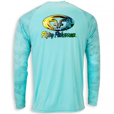 Mahi Skin L/S Performance Shirt Aqua TL1418A