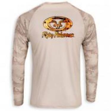 Redfish Skin L/S Performance Shirt Sand TL1419S